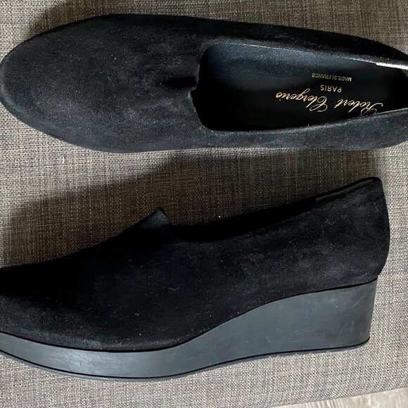 Robert Clergerie Minimalist Capsule Office Work Leather Slip On Platform Shoes 8 - Picture 1 of 8